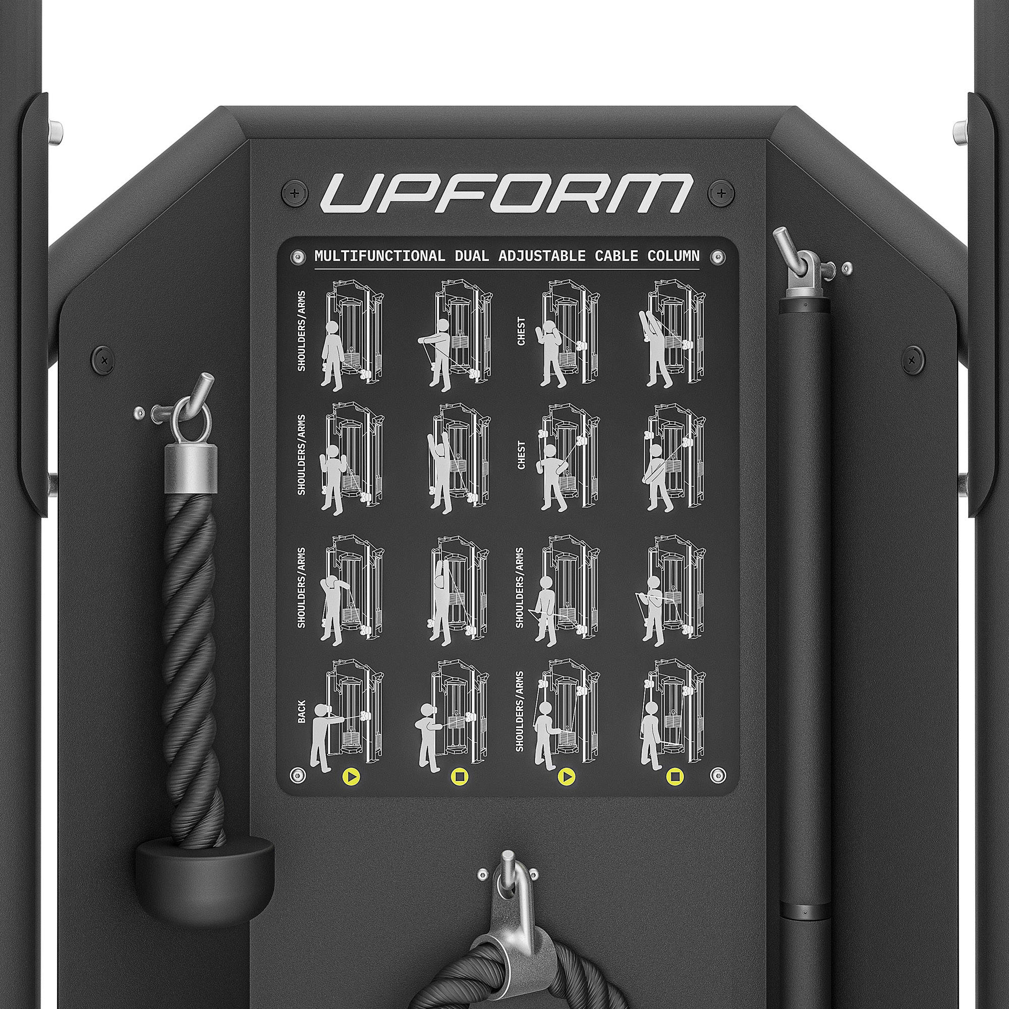 Nastavitelné kladky s hrazdou UpForm UF-019 UPForm