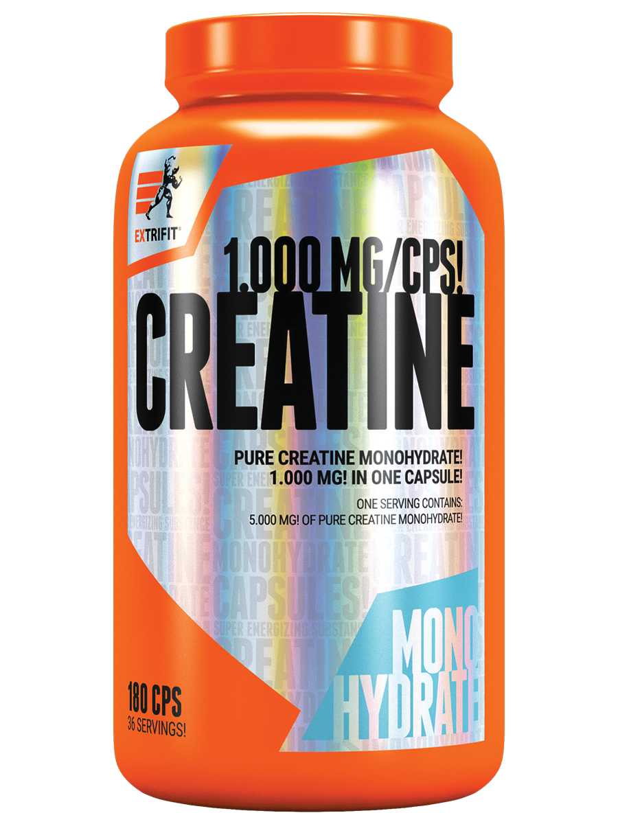 EXTRIFIT Creatine Monohydrate 1000 mg 180 kapslí