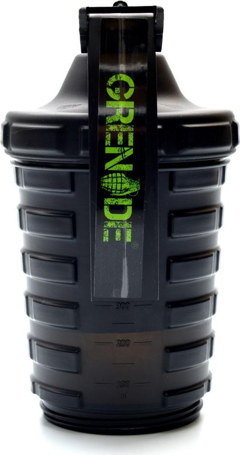 Grenade Shaker černá 600 + 300 ml
