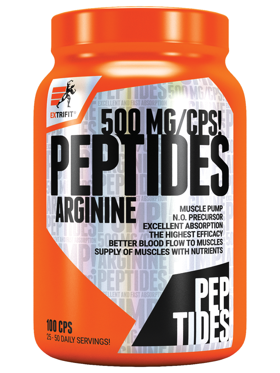 EXTRIFIT Peptides Arginine 500 mg 100 kapslí