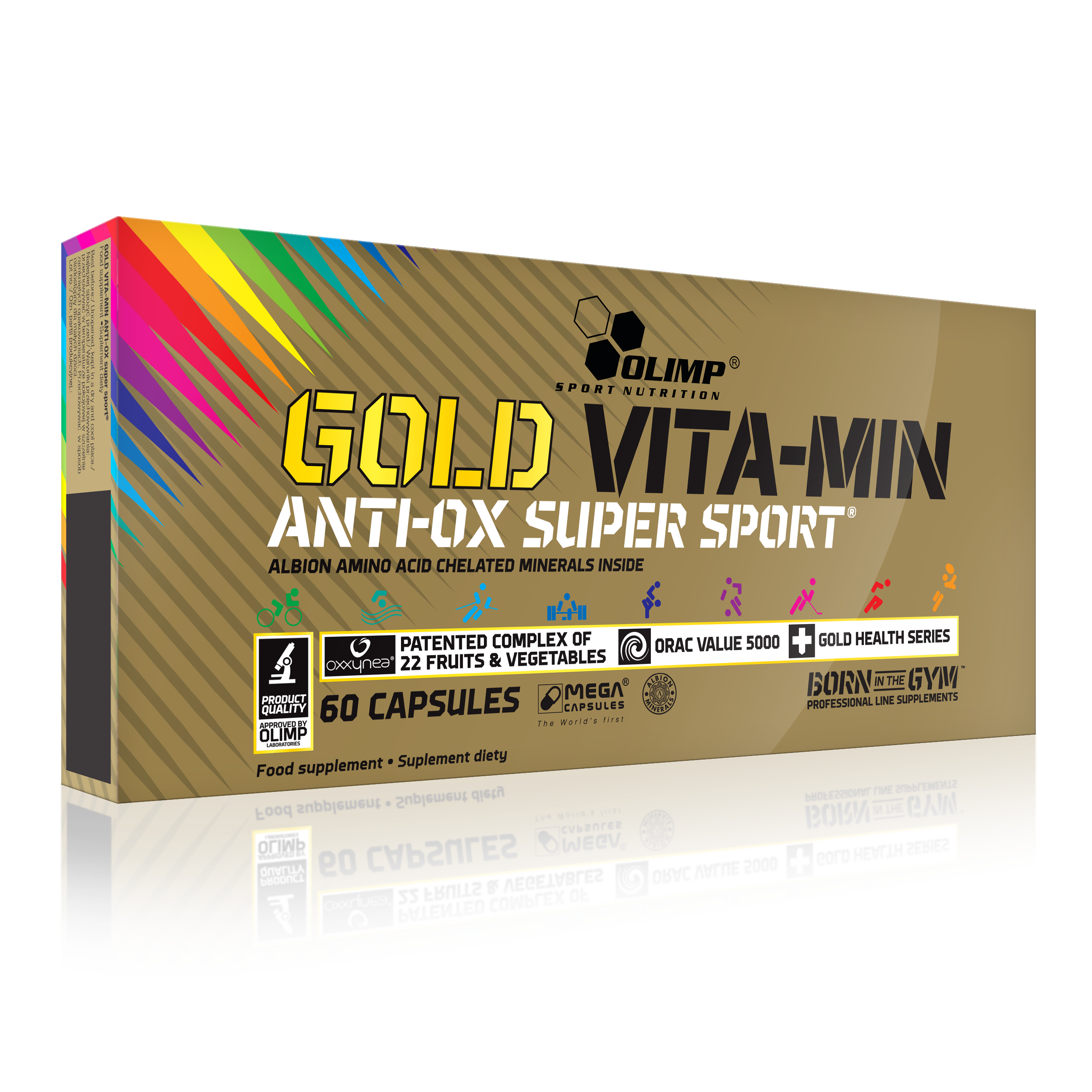 OLIMP Gold Vita-Min Anti-Ox super sport 60 kapslí