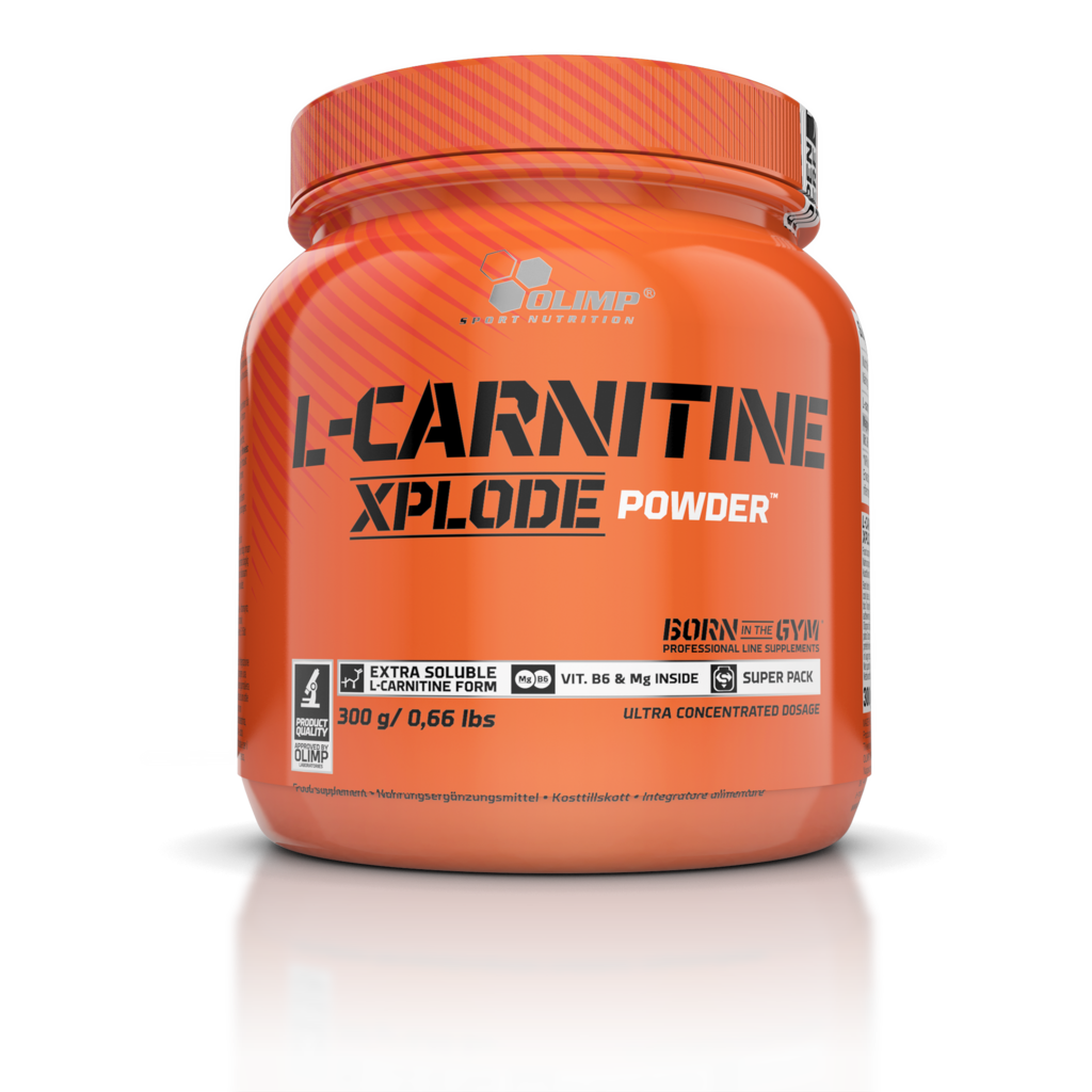 OLIMP L-Carnitine XPLODE POWDER 300 g pomeranč
