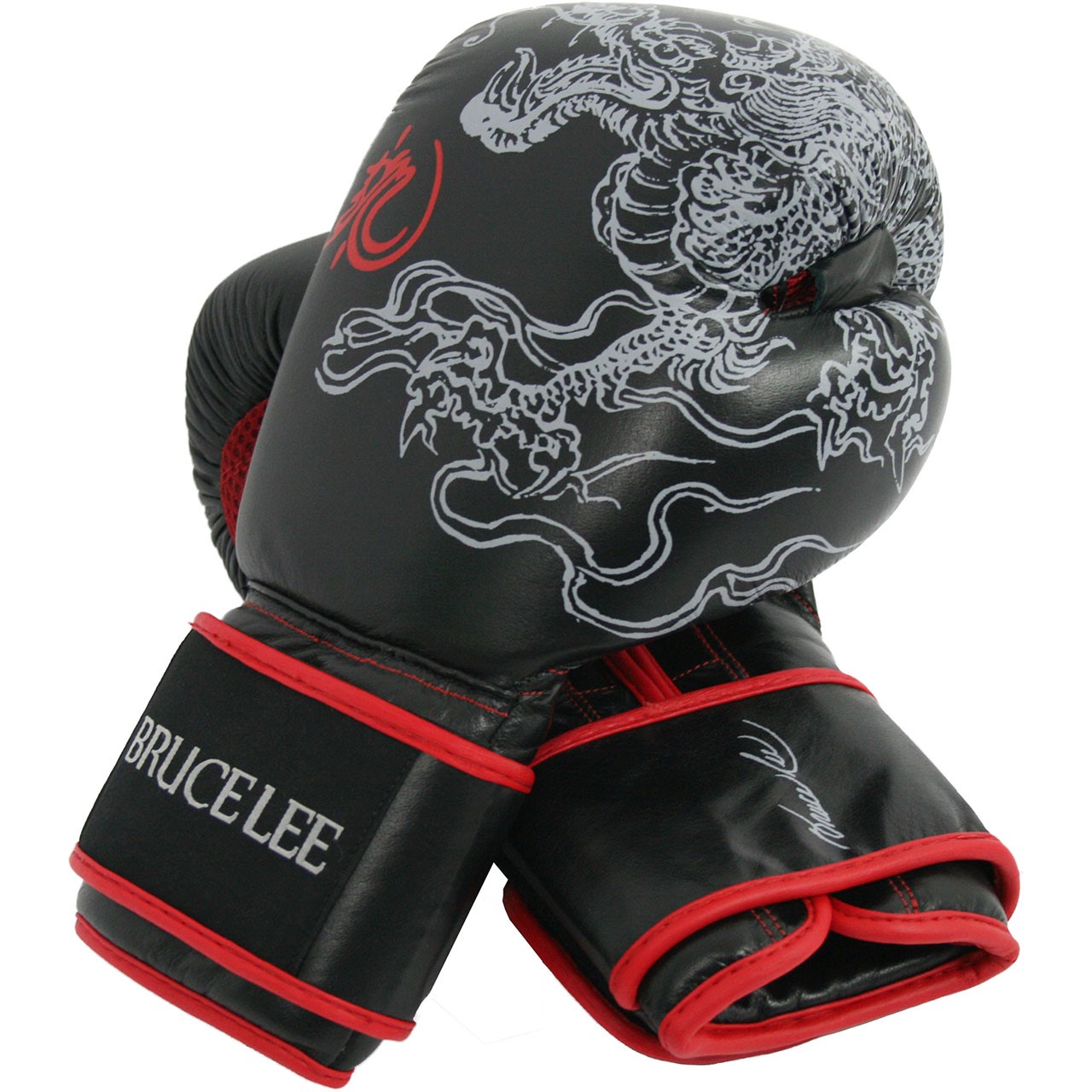 Boxerské rukavice kožené 16 oz BRUCE LEE Dragon