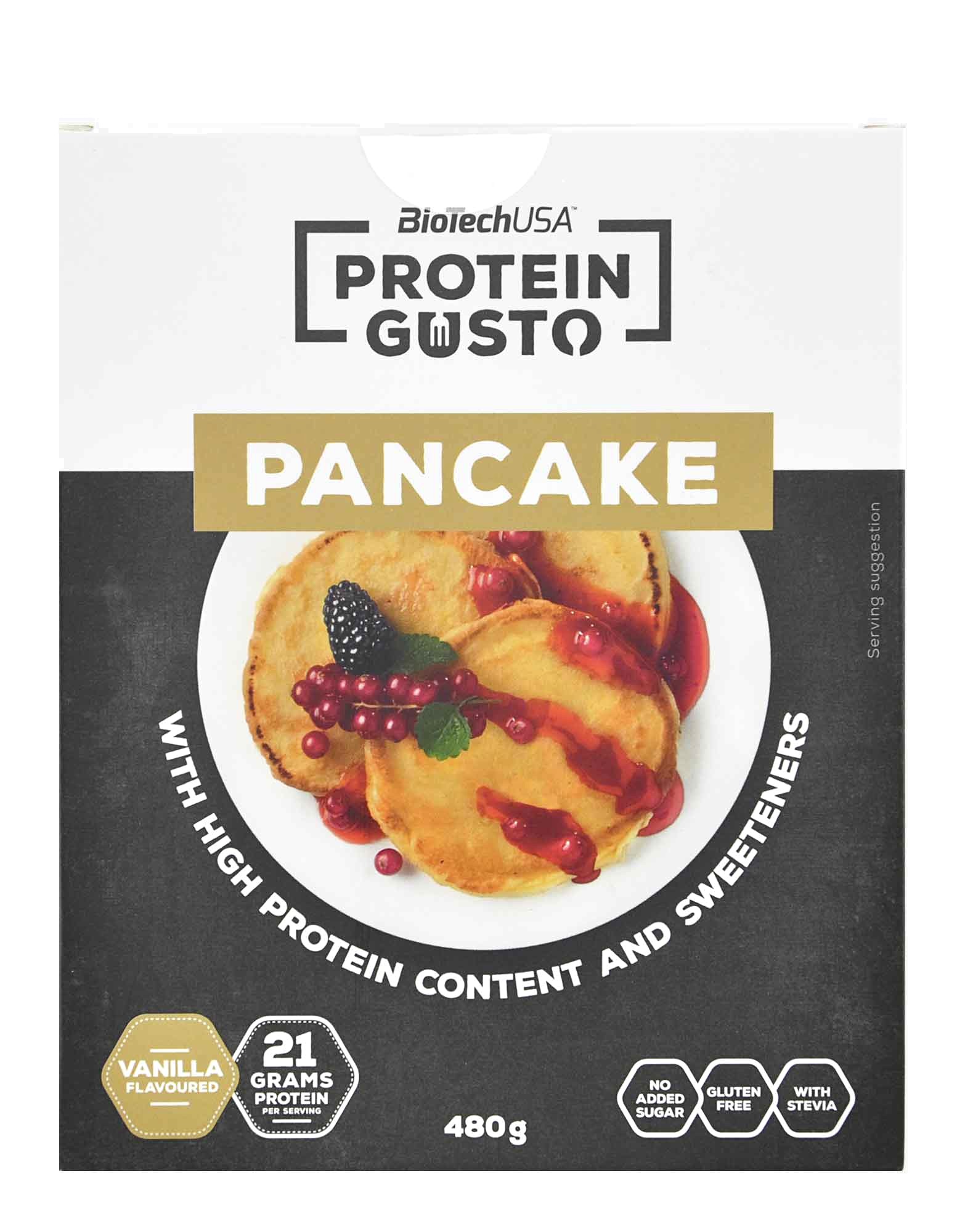 BIOTECH USA Protein Pancake - Proteinové palačinky 40 g vanilka