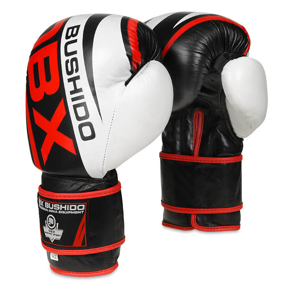 Boxerské rukavice kožené DBX BUSHIDO B-2v7 14 oz.