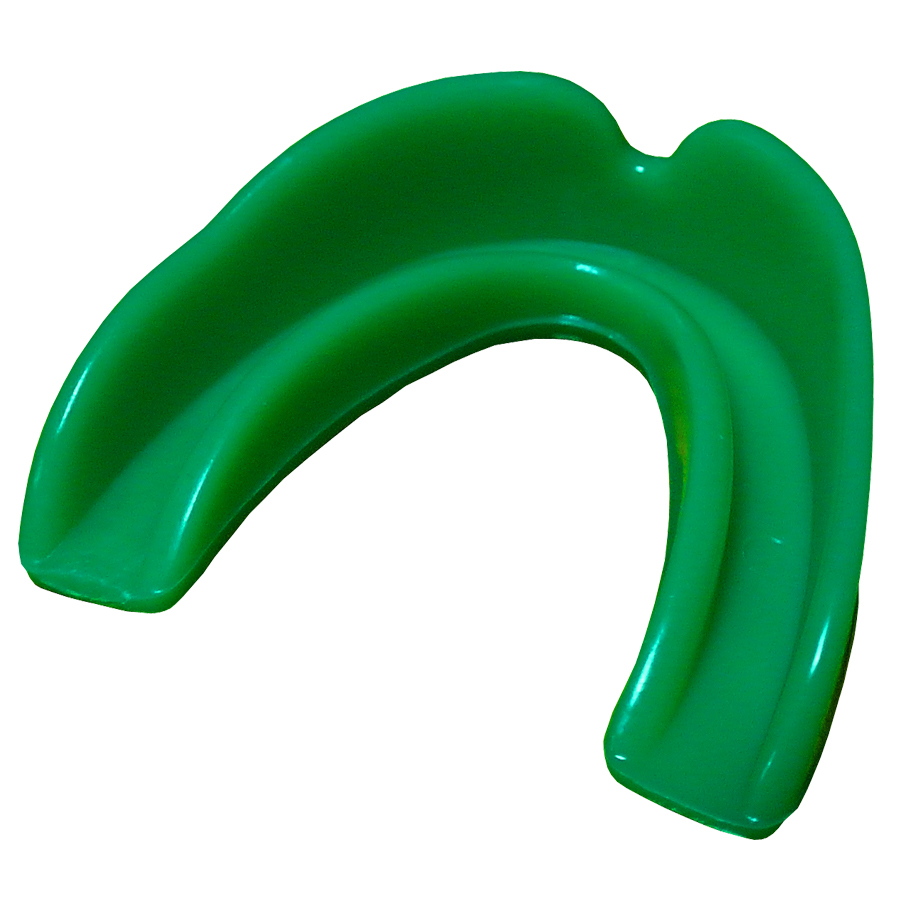 Chránič na zuby Single BAIL zelený