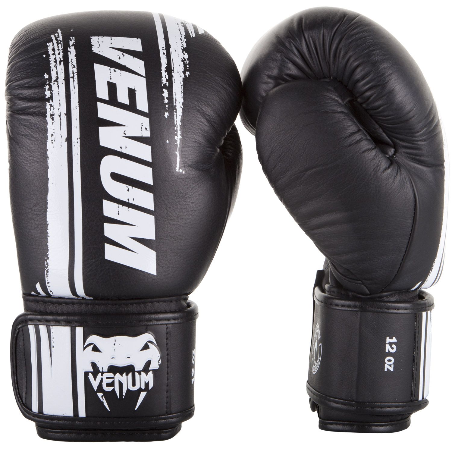 Boxerské rukavice Bangkok Spirit - kůže Nappa černé VENUM vel. 10 oz