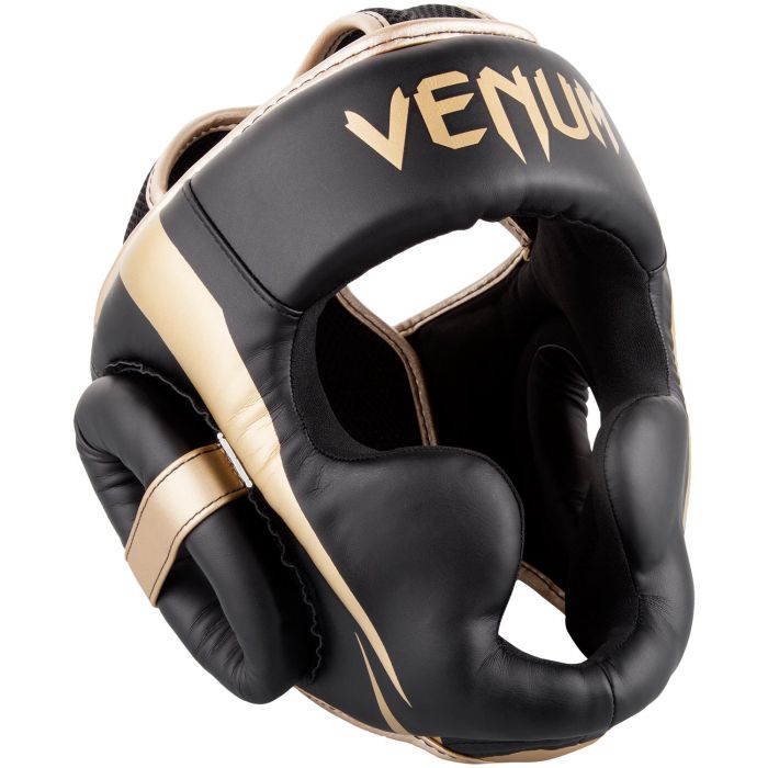Venum Elite Headgear černý/zlatý