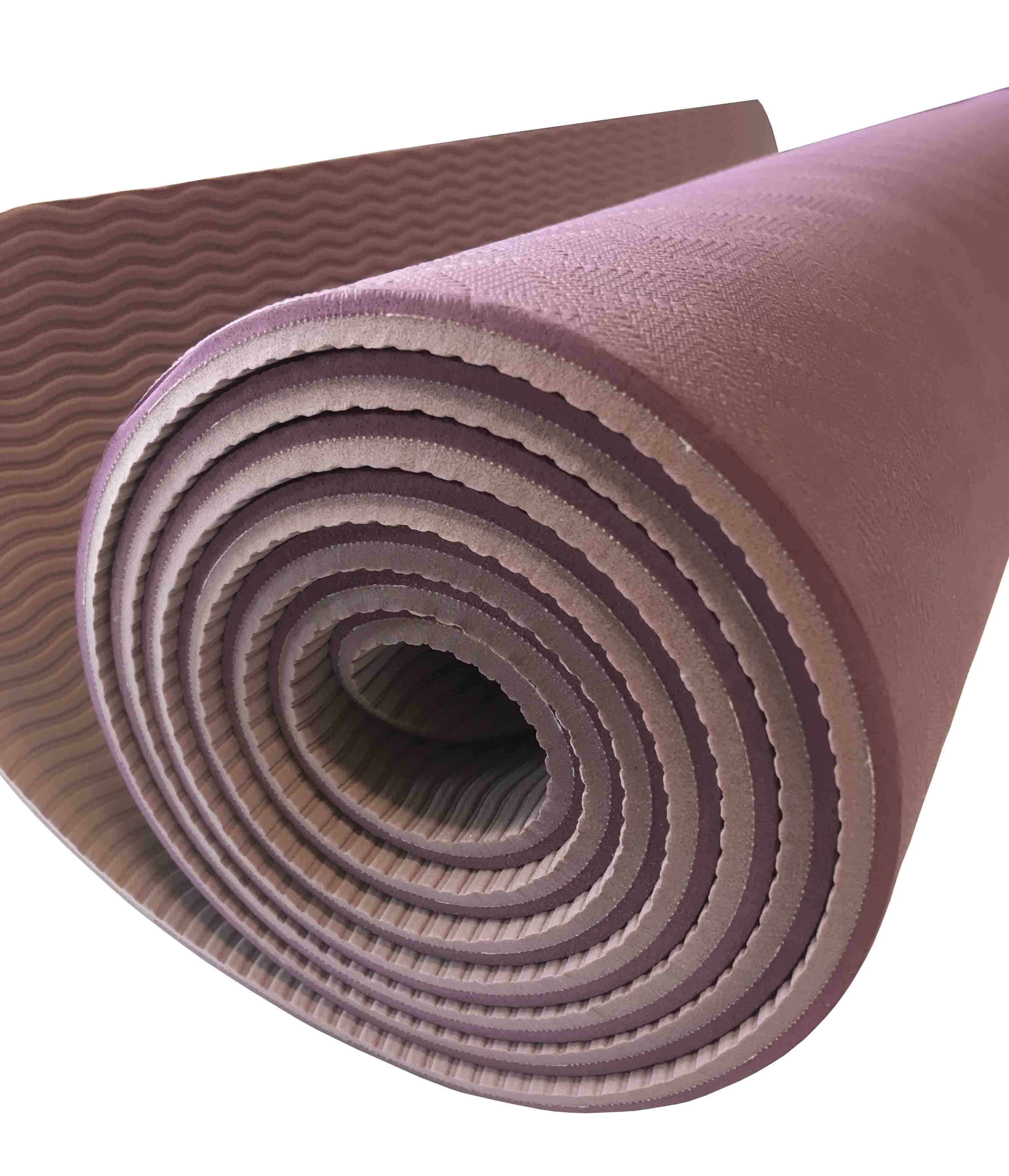 Kocksport Yoga mat TPE Long Profi mat fialová/světle fialová