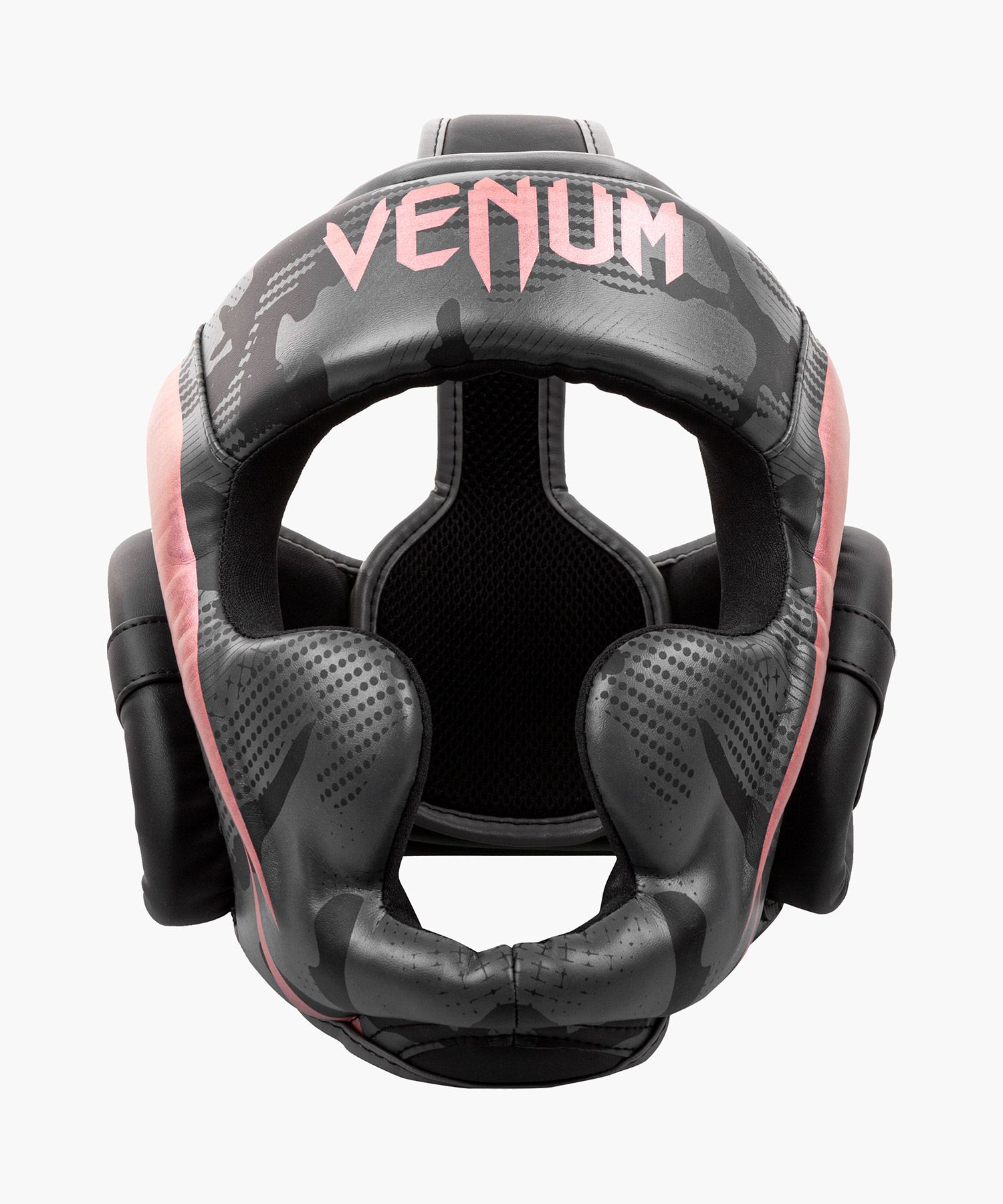 Venum Elite Headgear black/pink gold
