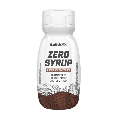 BIOTECH Zero Syrup 320 ml čokoláda