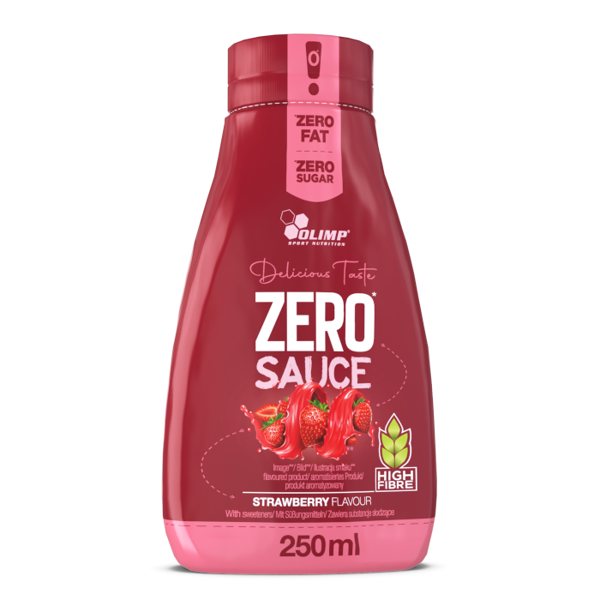 OLIMP Zero Sauce 250 ml jahoda