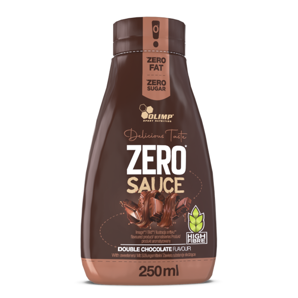 OLIMP Zero Sauce 250 ml dvojitá čokoláda