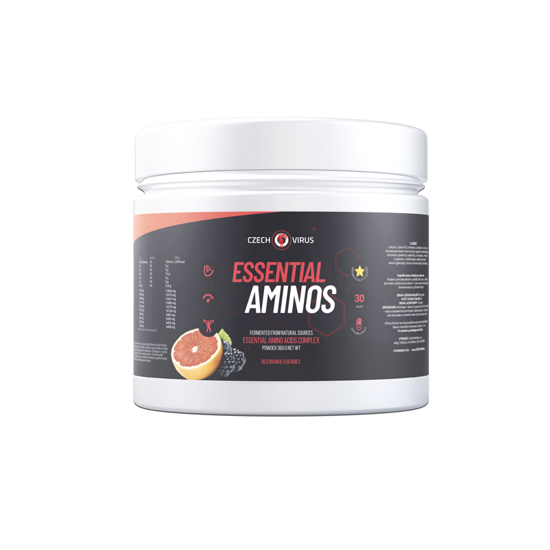 CZECH VIRUS Essential Aminos 360 g red orange berries