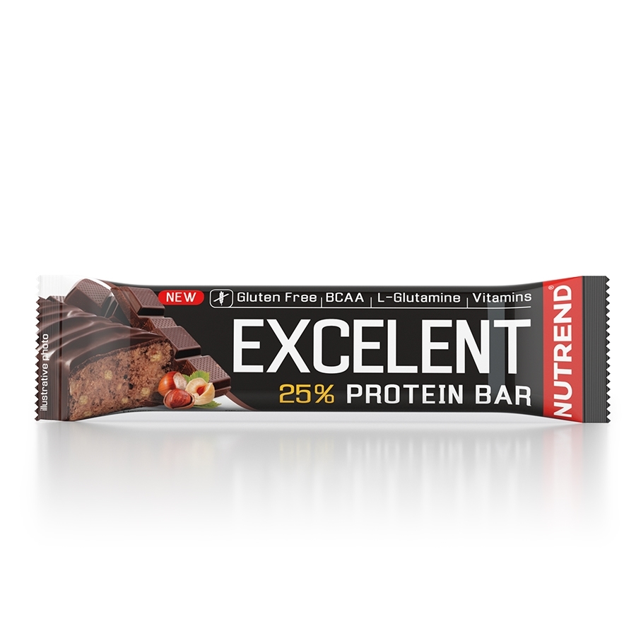 NUTREND Excelent protein bar 85 g čokoláda oříšky