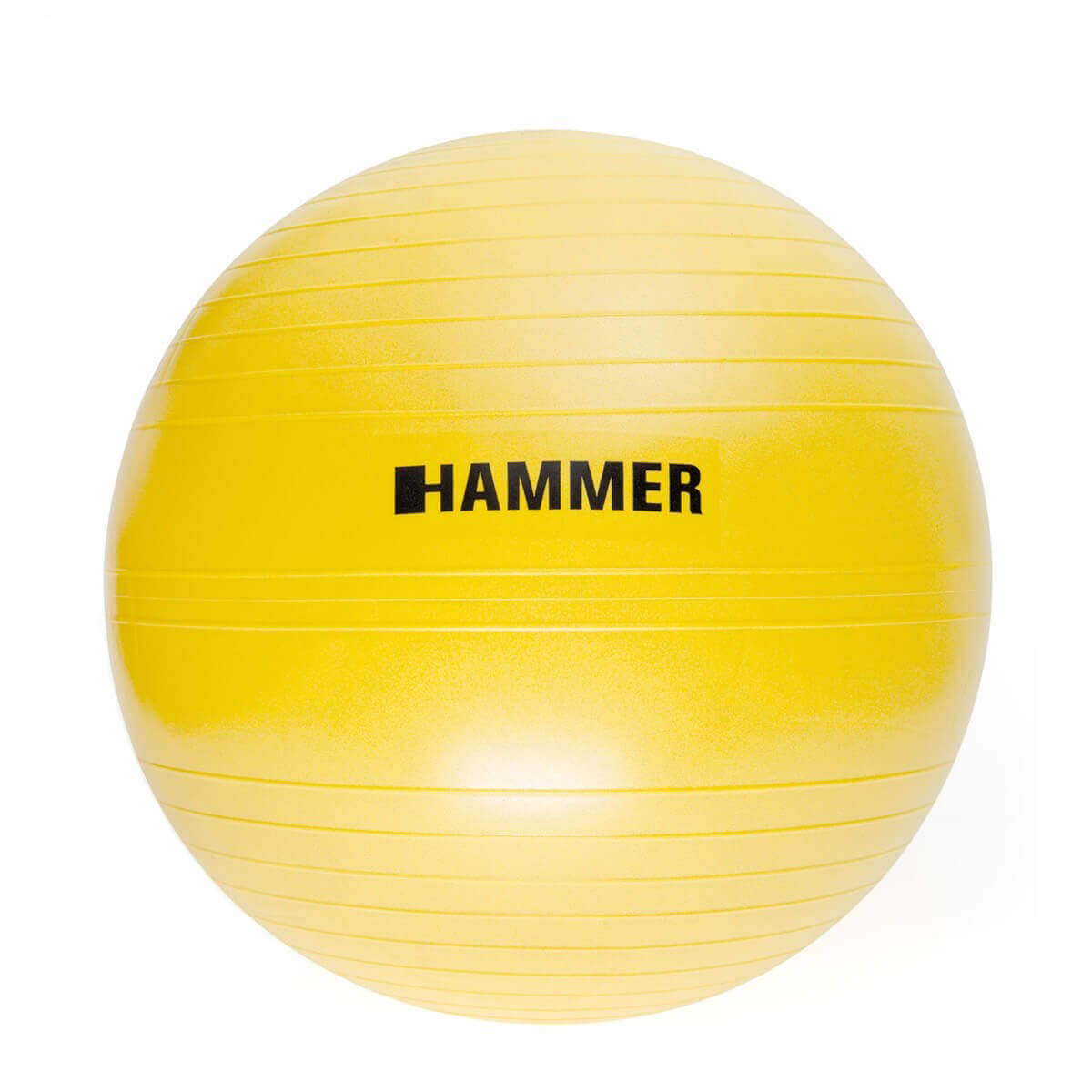 Gymnastický míč HAMMER Gymastic ball Anti-burst, 55cm žlutý