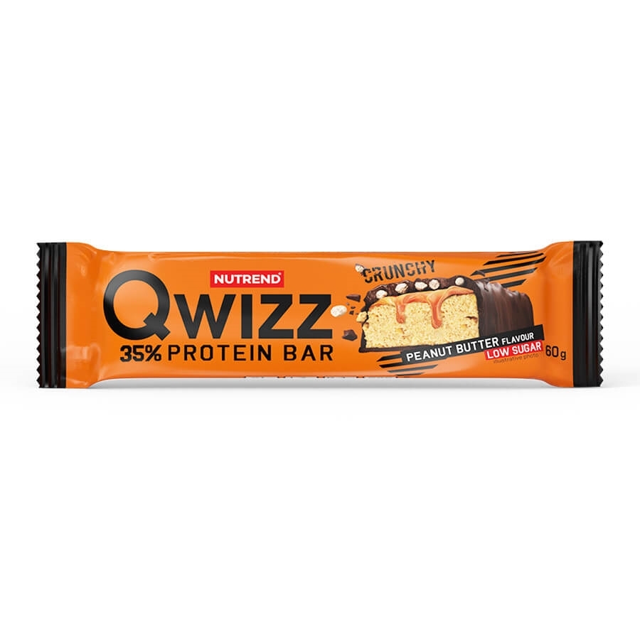 NUTREND Qwizz protein bar 60 g arašídové máslo