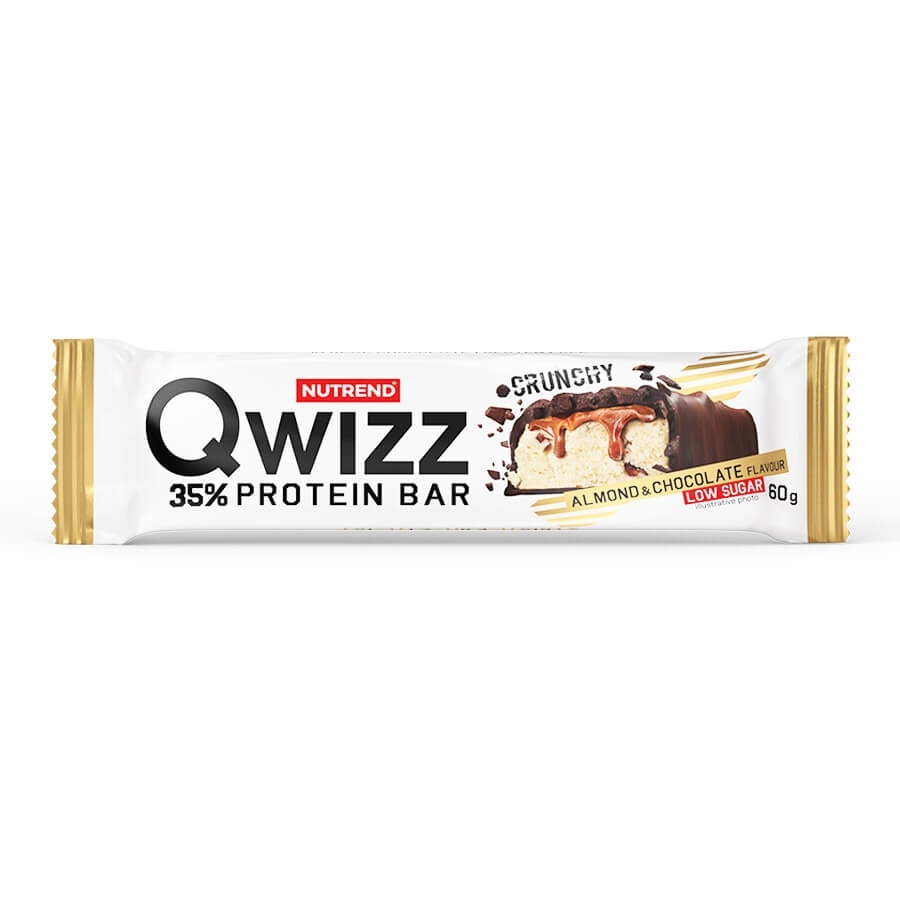 NUTREND Qwizz protein bar 60 g mandle čokoláda