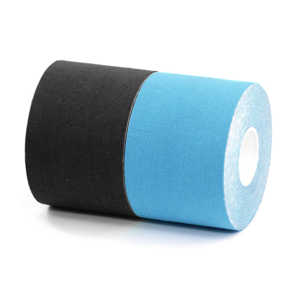 BRONVIT Sport Kinesio Tape set 2 x 5cm x 6m černá + modrá