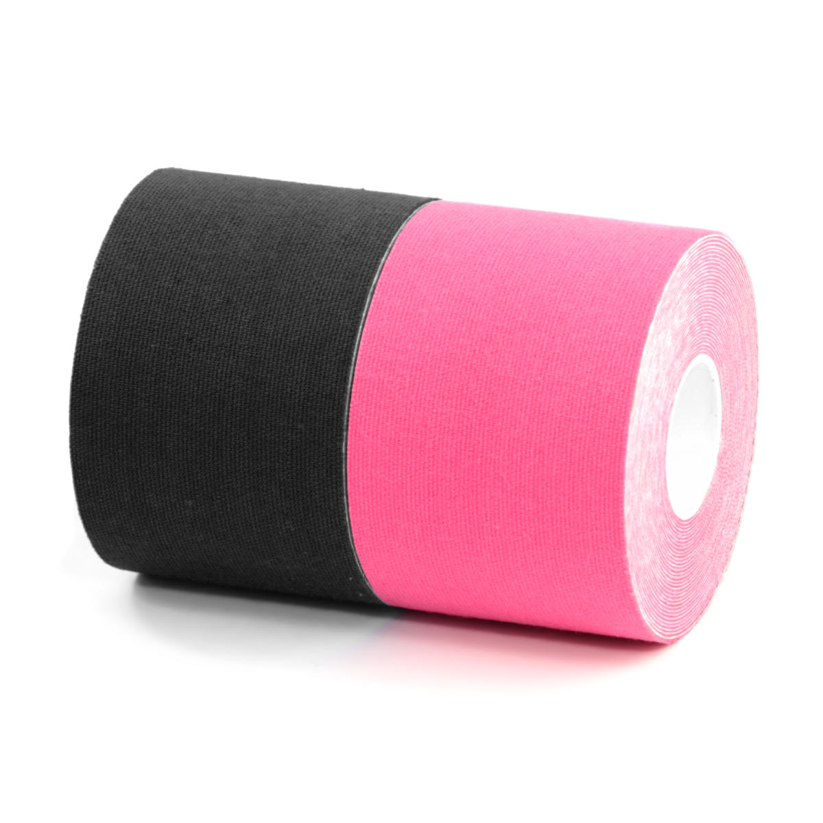 BRONVIT Sport Kinesio Tape set 2 x 5cm x 6m černá + růžová