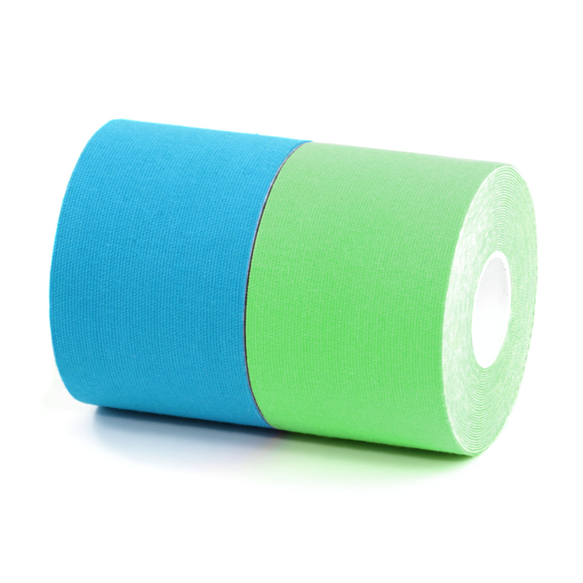 BRONVIT Sport Kinesio Tape set 2 x 5cm x 6m modrá + zelená