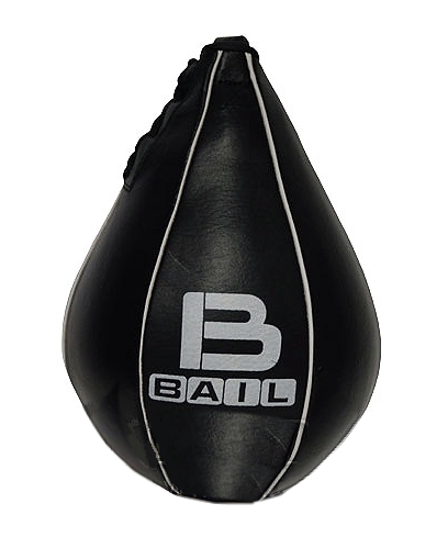 BAIL boxerská hruška kůže 23 cm černá