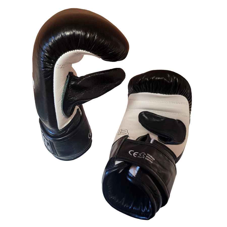 BAIL boxerské rukavice Pytlovky Profi vel. XL černé bílé