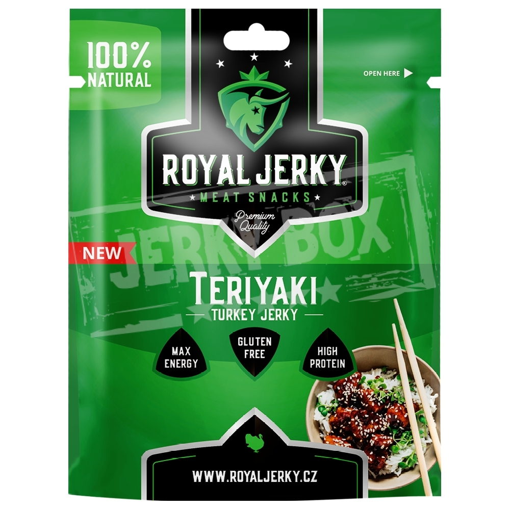 Royal Jerky Turkey - krůtí Teriyaki 22 g