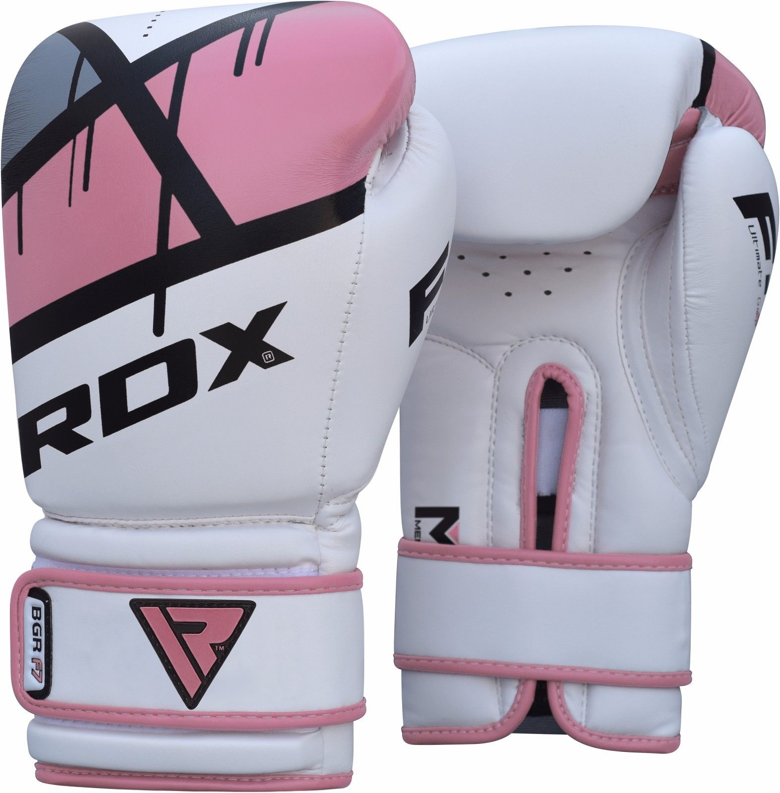 Boxerské rukavice RDX F7 pink vel. 12 oz