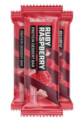 BIOTECH USA Protein Dessert Bar 50 g Ruby Raspberry