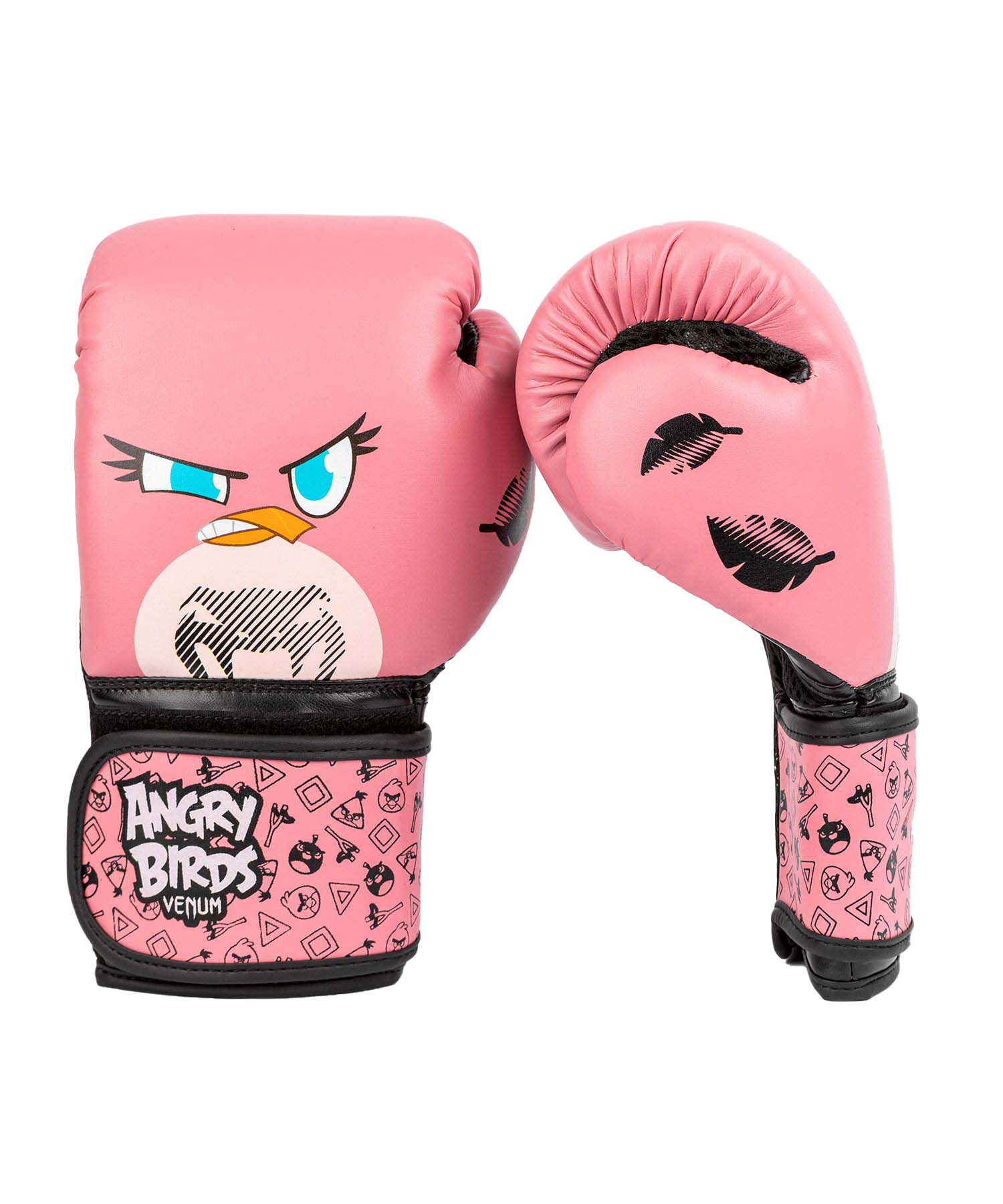 Dětské boxerské rukavice Angry Birds VENUM růžové vel. 4 oz