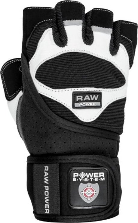Fitness rukavice Raw Bílé Vel. XL