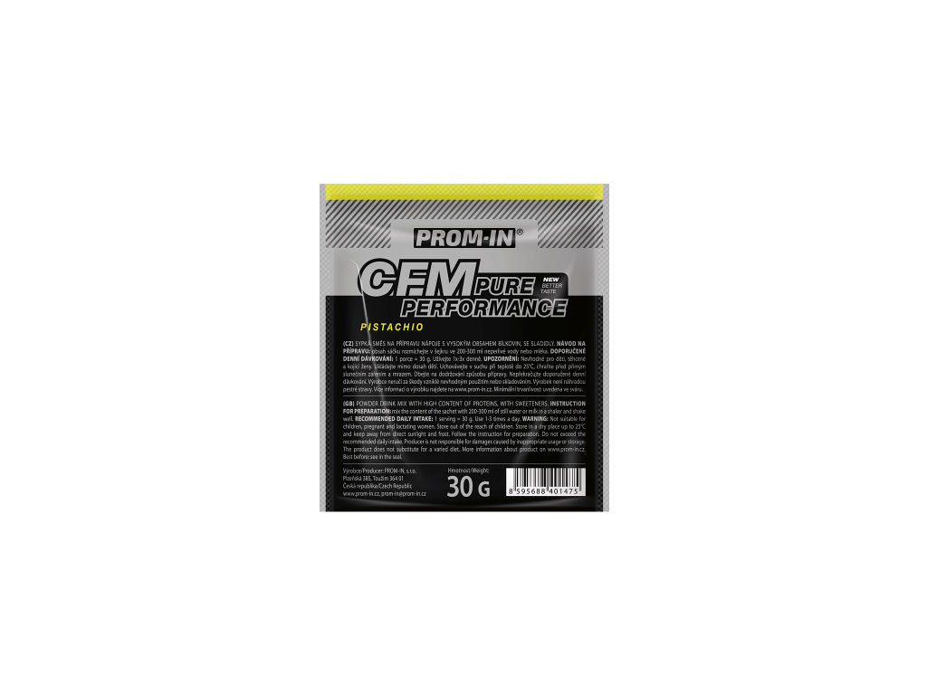 PROM-IN CFM Pure Performance 30 g pistácie