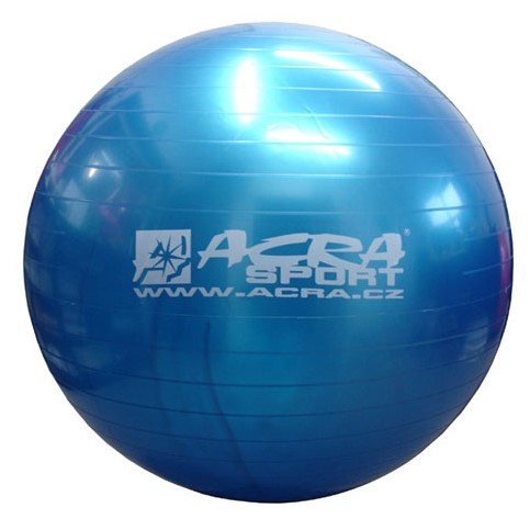 Gymnastický míč ACRA 85 cm Modrý