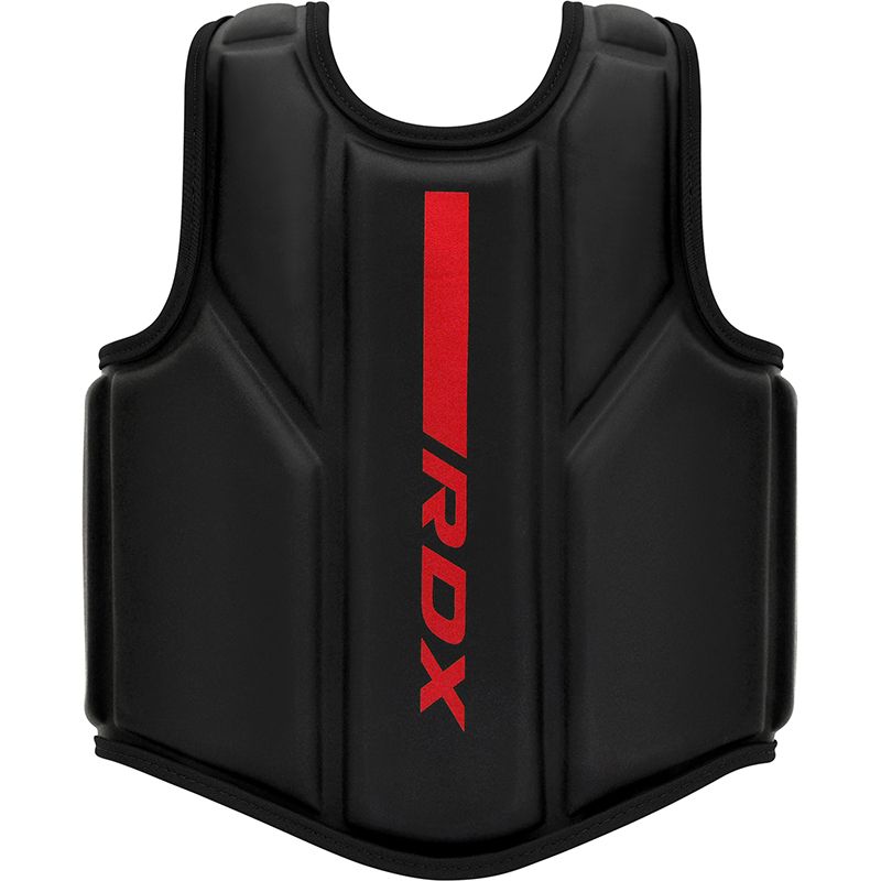 Chránič hrudi RDX Kara Series F6 matte red vel. L/XL