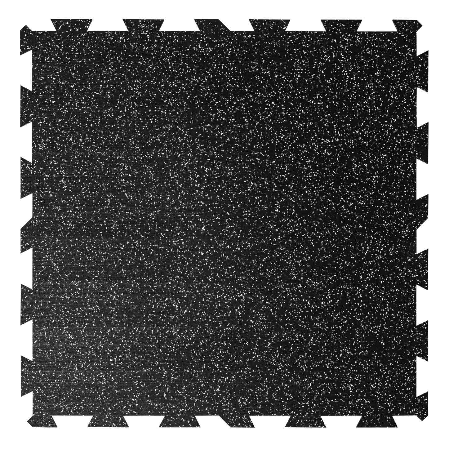 Podlaha PUZZLE PROFI CF 8 mm / 100x100 / černo-bílá 10%