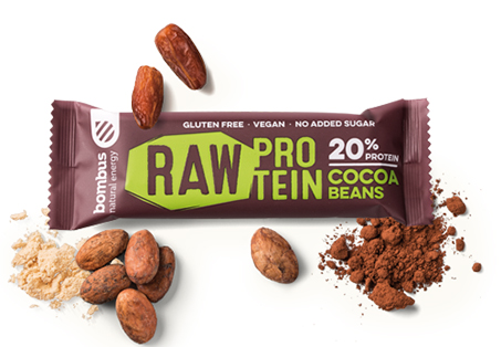 BOMBUS Raw protein-Cocoa beans 50g