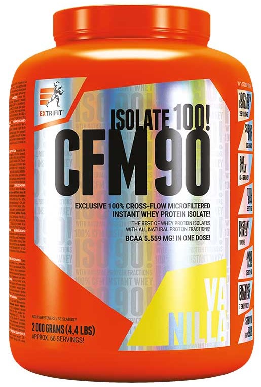 EXTRIFIT ISO 90 CFM Instant Whey 2 kg vanilka
