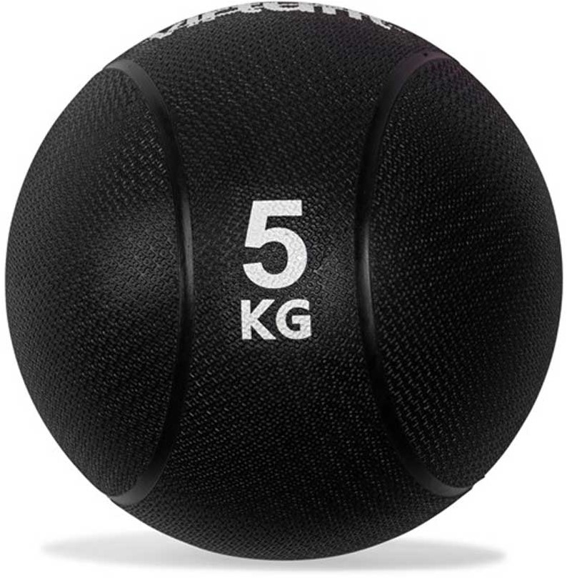 VirtuFit Medicine Ball Pro - Medicine Ball - 5 kg - Rubber - Black