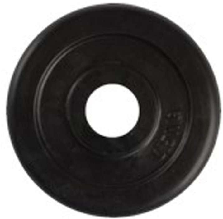 VirtuFit Rubber Halter Disc - Halter Weight - 30 mm - 0,5 kg