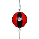 Reflexní míč, speedbag kožený DBX BUSHIDO ARS-1164 černo-červený