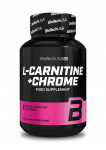 BIOTECH USA L-Carnitine + chrome (for her) 60 kapslí