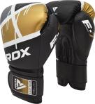 Boxerské rukavice RDX F7 black/golden vel. 10 oz