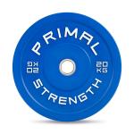 Kotouč PRIMAL Elite Bumpers 20 kg modrý