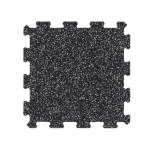 Podlaha PUZZLE PROFI CF 8 mm / 50x50 / černo-šedá 20%