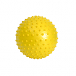 Míč Sensyball s výstupky žlutý 20 cm
