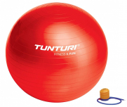 Gymnastický míč s pumpičkou TUNTURI červený