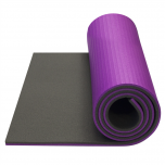 Podložka Fitness Super Elastic YATE 190 cm fialová/šedá
