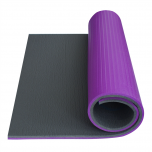 Podložka Fitness Super Elastic YATE 95 cm fialová/šedá