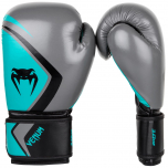 Boxerské rukavice Contender 2.0 šedé/tyrkysově-černé VENUM